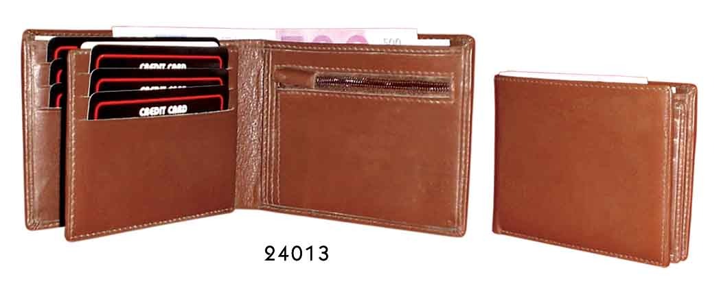Mens Leather Wallets Tan - 24013